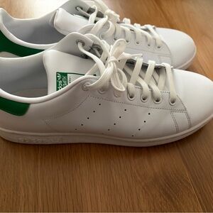 Stan Smith Adidas Men's White and Green Sneakers